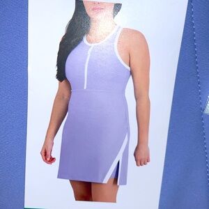 Lavender skort active dress